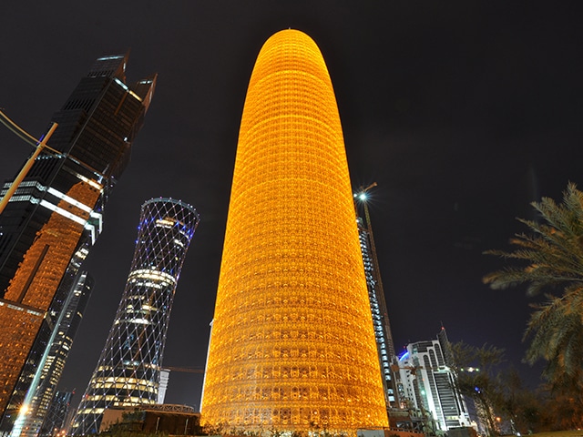 Jean Nouvel - Doha Office Tower ﻿ with height of 232 m.