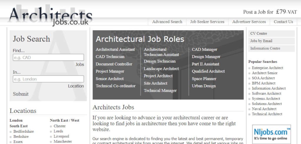 The Homepage of Architects Jobs